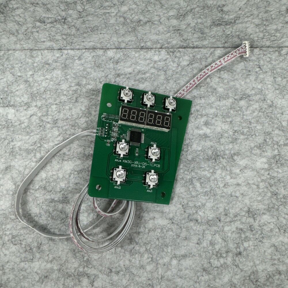 Vevor XRJ10LX2 Menu Power Display PCB Panel Slush Machine Replacement Part
